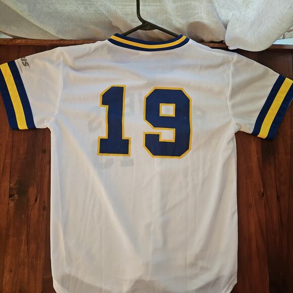 Milwaukee Brewers MLB Baseball 1980s Home Jersey SGA Robin Yount 19 - Picture 4 of 5